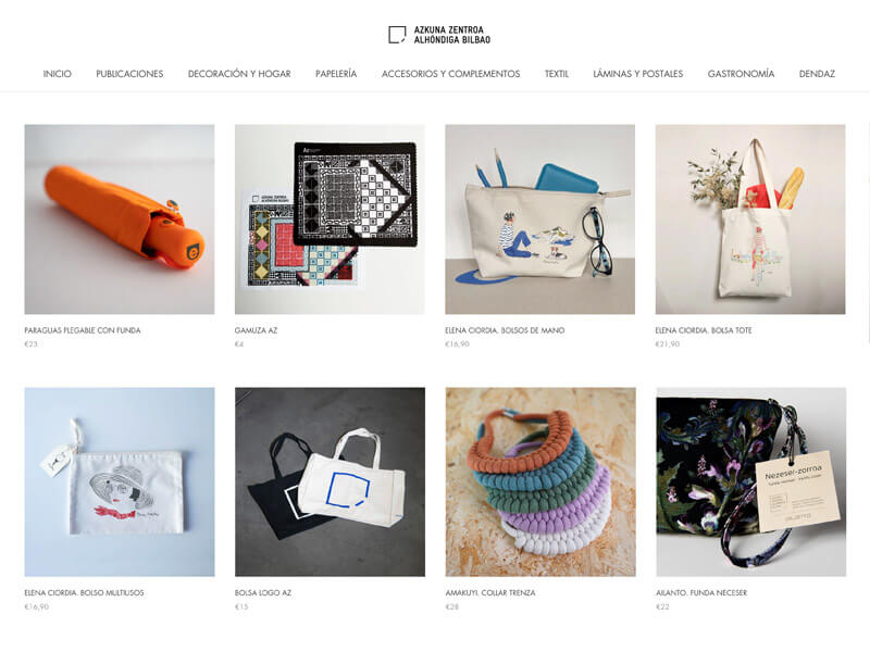 Alhondiga Bilbao Denda Site